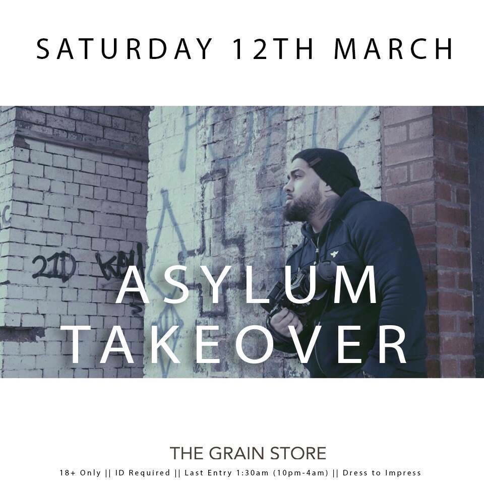 AsylumSaturdays's tweet photo. Join us tonight as we go until 4am we also have Two Areas of Music, Drinks from £1 &amp; @kyleSHOXbrown Takeover!! https://t.co/n8AbLfkP8G