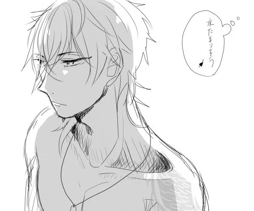 @yuyu5381 水たまりそうなくらい浮きそうなイメージ…鎖骨めっちゃ好きです～～～～ 