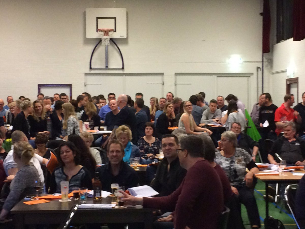 Beste Onderdijkers, een prachtig resultaat van € 43.859. Bedankt voor jullie aanwezigheid en gezelligheid!