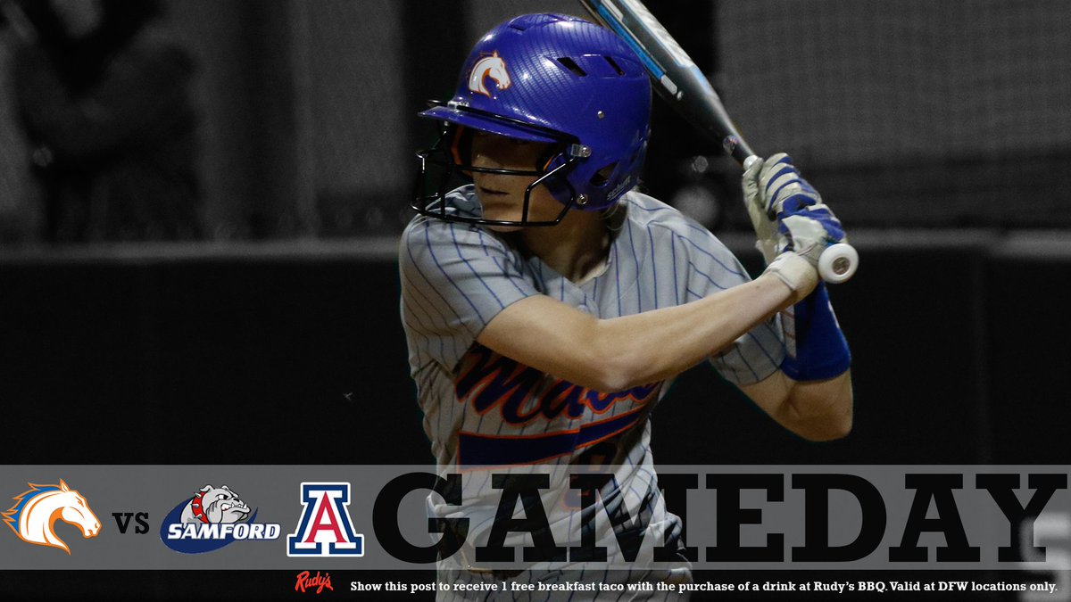 UTAMAVS's tweet image. GAMEDAY! Get out to Allan Saxe Field today as the Mavs host Samford at 1 p.m. and No. 18 Arizona at 6 p.m.#MavCIty