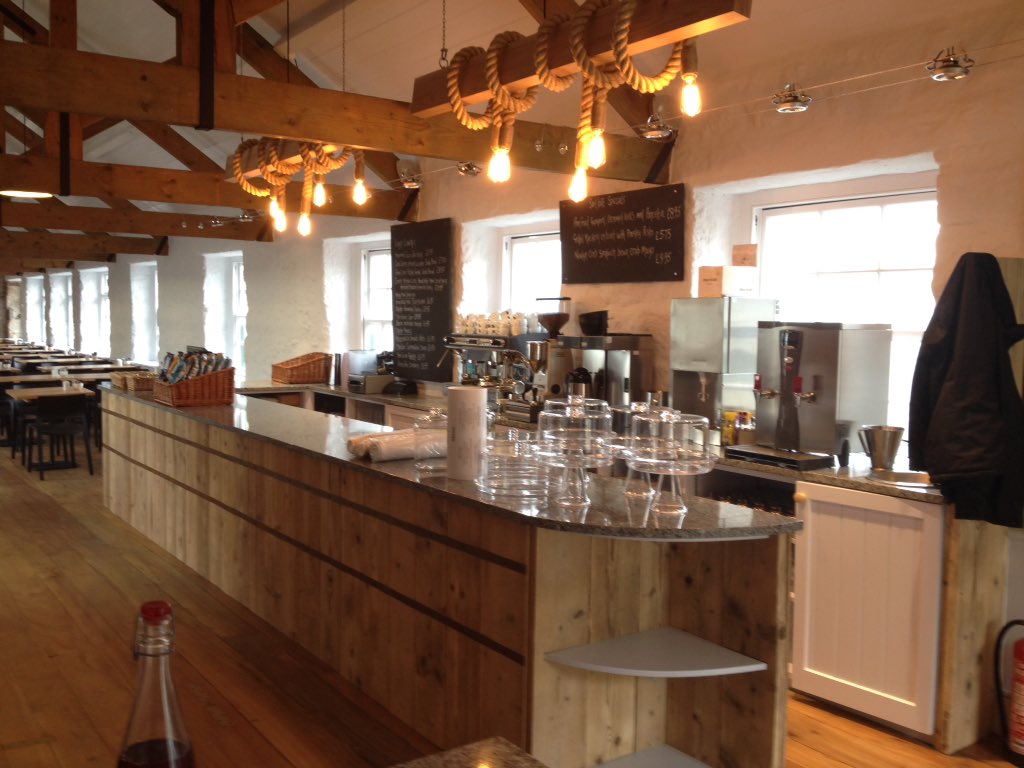 Bevyworth's tweet photo. The newly refurbished Sail Loft cafe, St Michael's Mount will be open from tomorrow 9.30am-4.30pm come on over !! https://t.co/oSolnJ3OCK