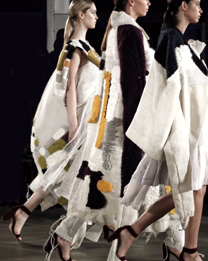 Mij Kim fabric mania in the best way possible.. from last night's @VAMFF