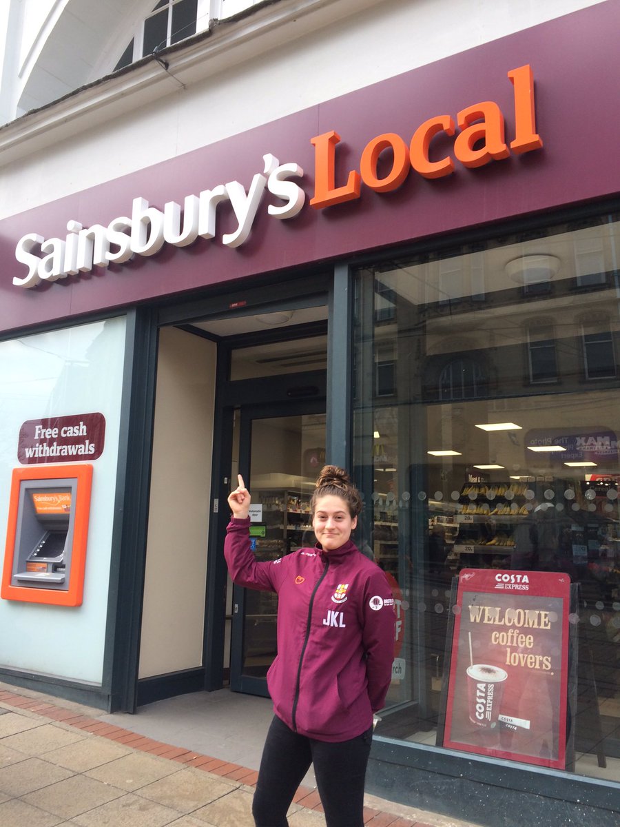UBSWPC's tweet photo. @UoBrisSEH @PL_Bristol yeah but did they get mistaken for a Sainsburys worker today? Cause our keeper did #thanksPL https://t.co/CjDjDnc0ep