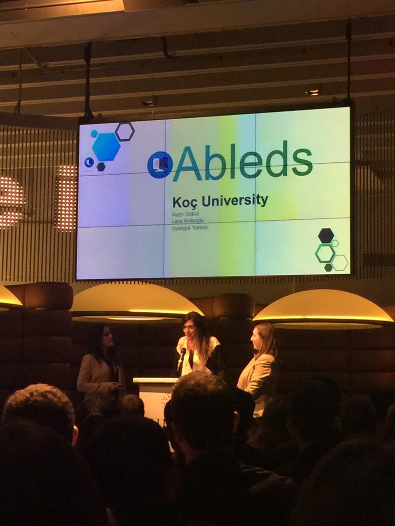 Hult_Business's tweet image. Ableds plan to improve employment prospects of Istanbul&apos;s 2 million disabled by designing an education program #hp16