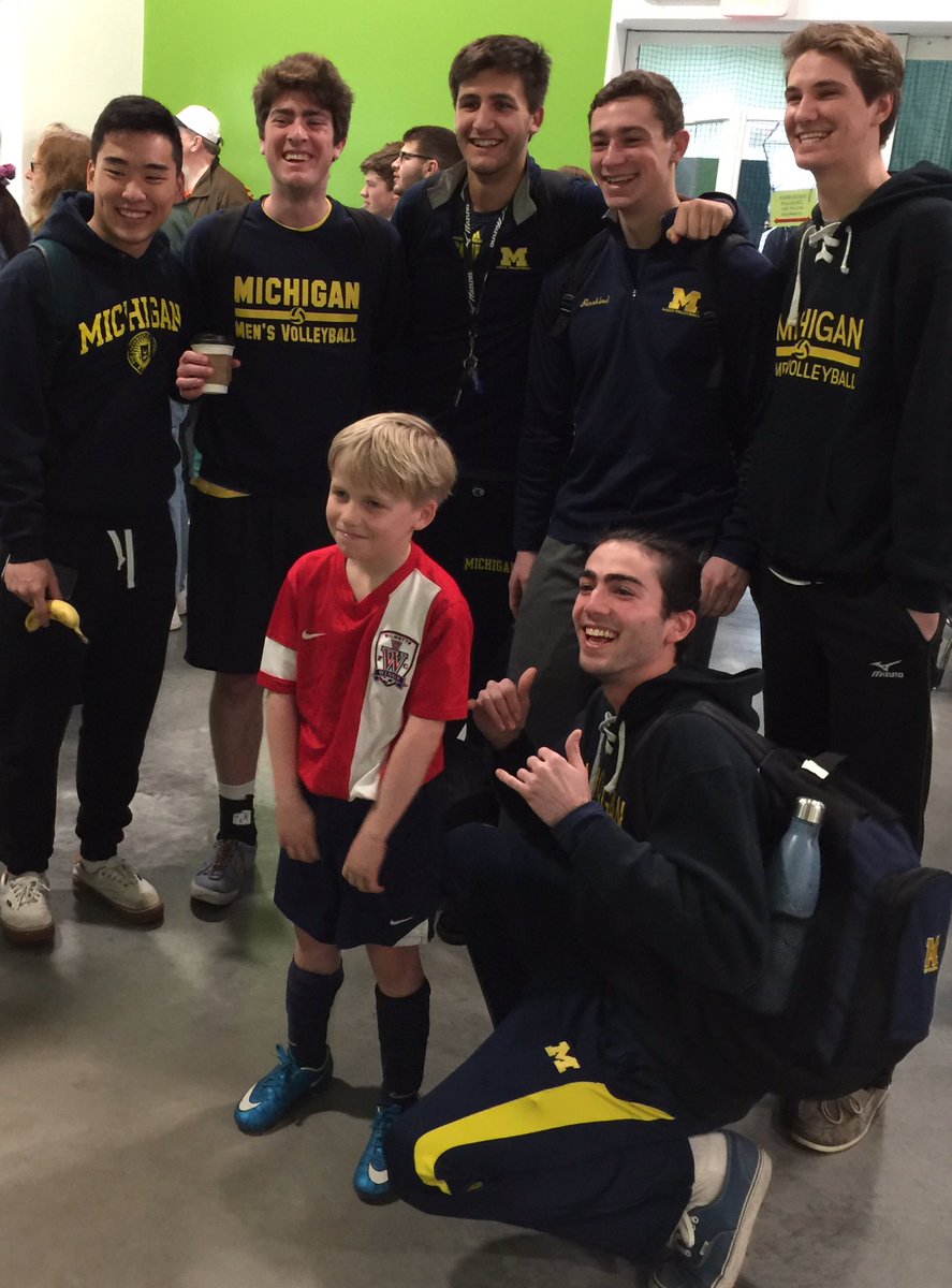 Thanks guys!! #GoBlue @UMichMensVBall