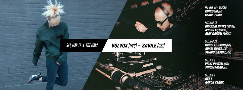 ttthesedaysss's tweet photo. Tonight pt2 #VIA2015 alumn @djvolvox is back! gonna turn #hotmass into molten lava 🔥🔊 https://t.co/76kWGdeZve