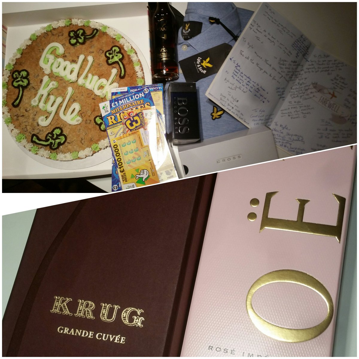 Last day with <a href="/Piccadilly5322/">Tesco Piccadilly Mcr</a> team - a team I will never forget! Absolutely floored by my gifts and the kind words 😢