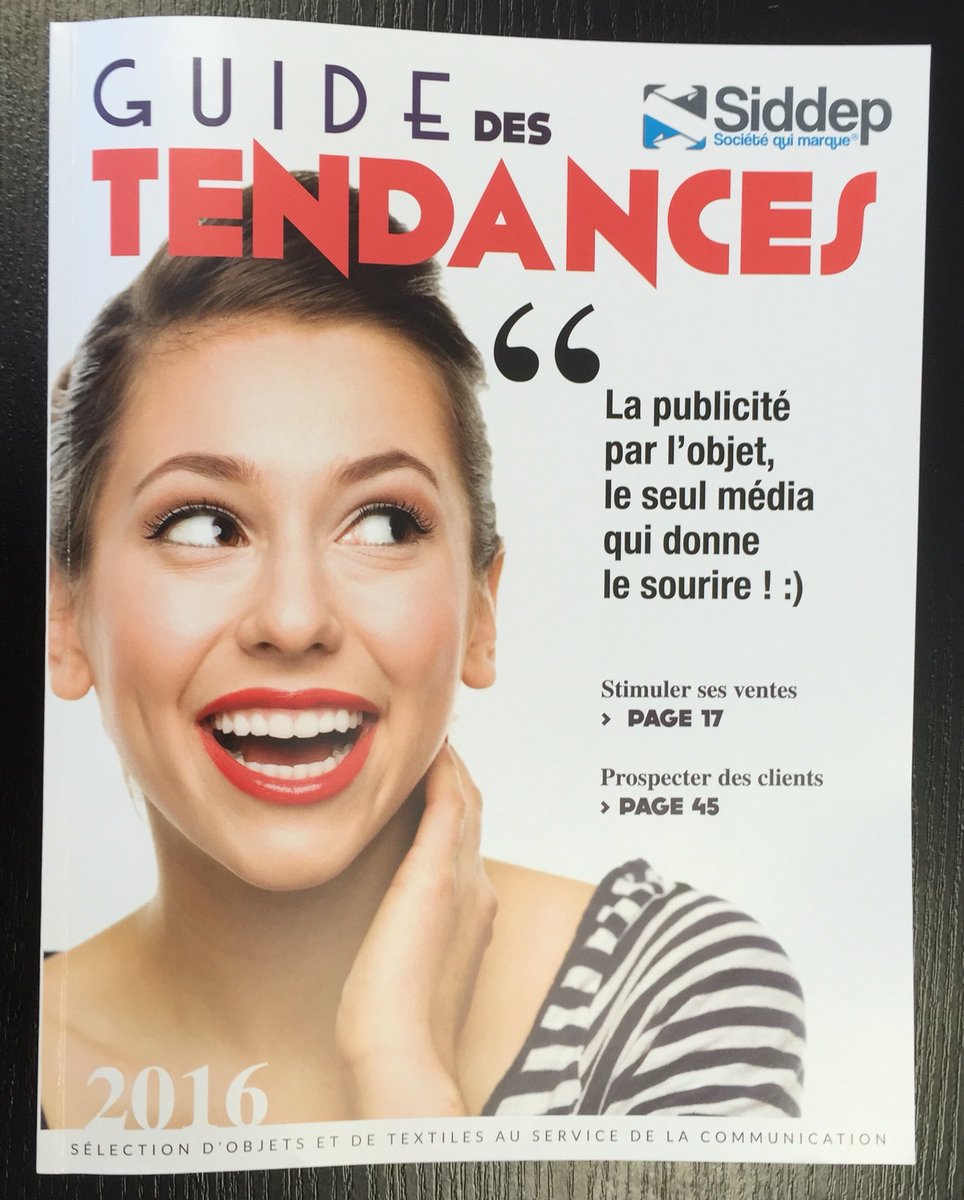 SIDDEP's tweet photo. Demandez le guide des tendances #objetspublicitaires #objetsdecommunication #textiledimage #personnalises #siddep https://t.co/6l1NiZpZzu