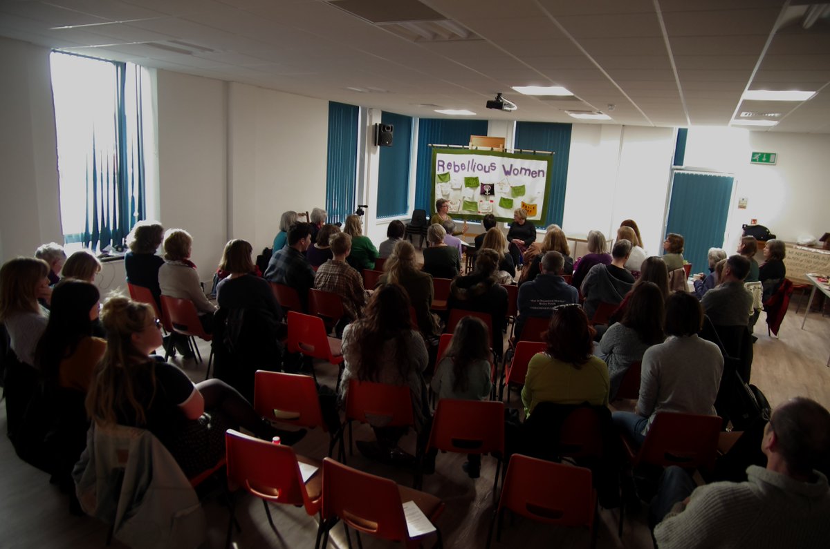 Big thanks to @LindseyAGerman speaking at #Poole #IWD2016 #RebelliousWomen & The Journeymen Theatre #AdaSalter story