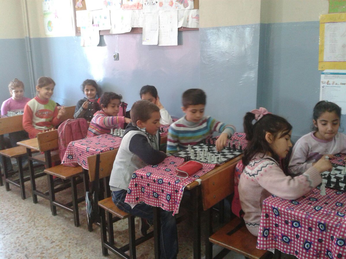 İlkokul 3.sınıf öğrencilerimizin Satranç Etkinliği #avrupabirliğibakanlığı #EUErasmusPlus #türkiyeulusalajansı