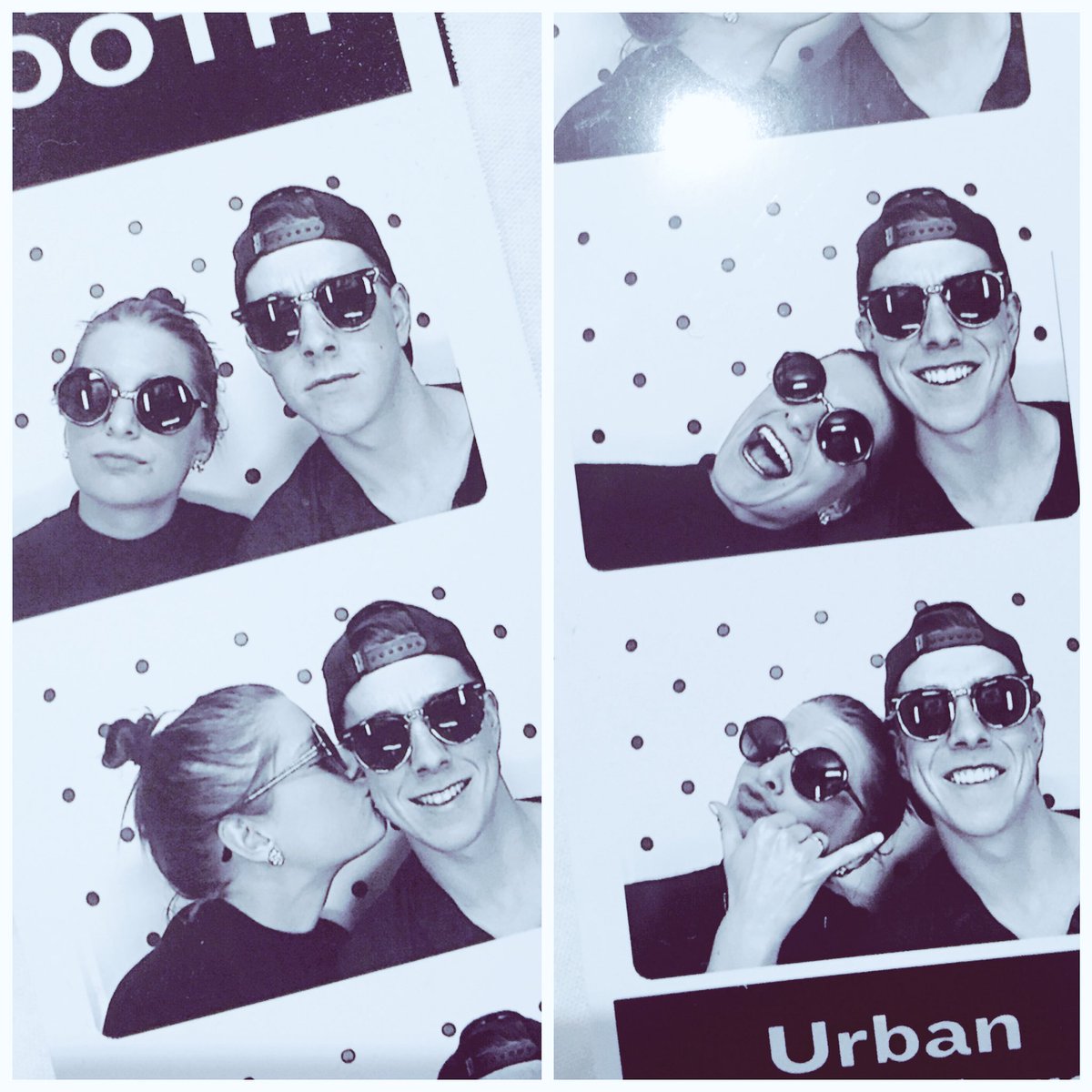 thefulldiary's tweet photo. Trying to relax before a big race? Take some photo booth pics https://t.co/we9eRXGHOS