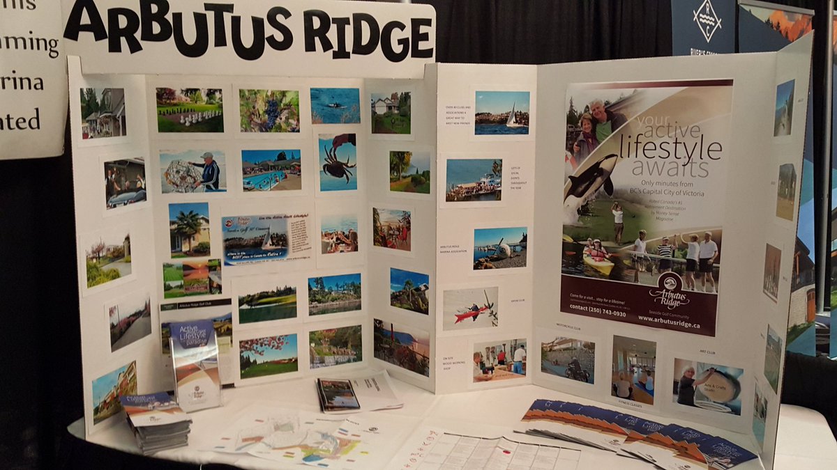 Arbutus Ridge is here today <a href="/EJSecondHomes/">EJ Second Homes</a>  Show  <a href="/deltaedmsouth/">Delta Edmonton South</a> to showcase their properties on Vancouver Island.