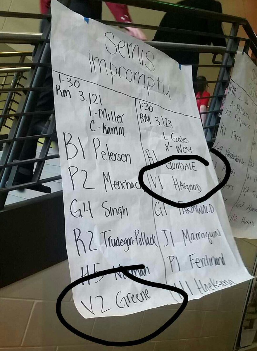 SalineForensics's tweet photo. Both impromptu's, our oratory, and one of the prose 9/10's made it to  semi finals! #SALINESTRONG #SWEEPING https://t.co/yTznoXBAn6