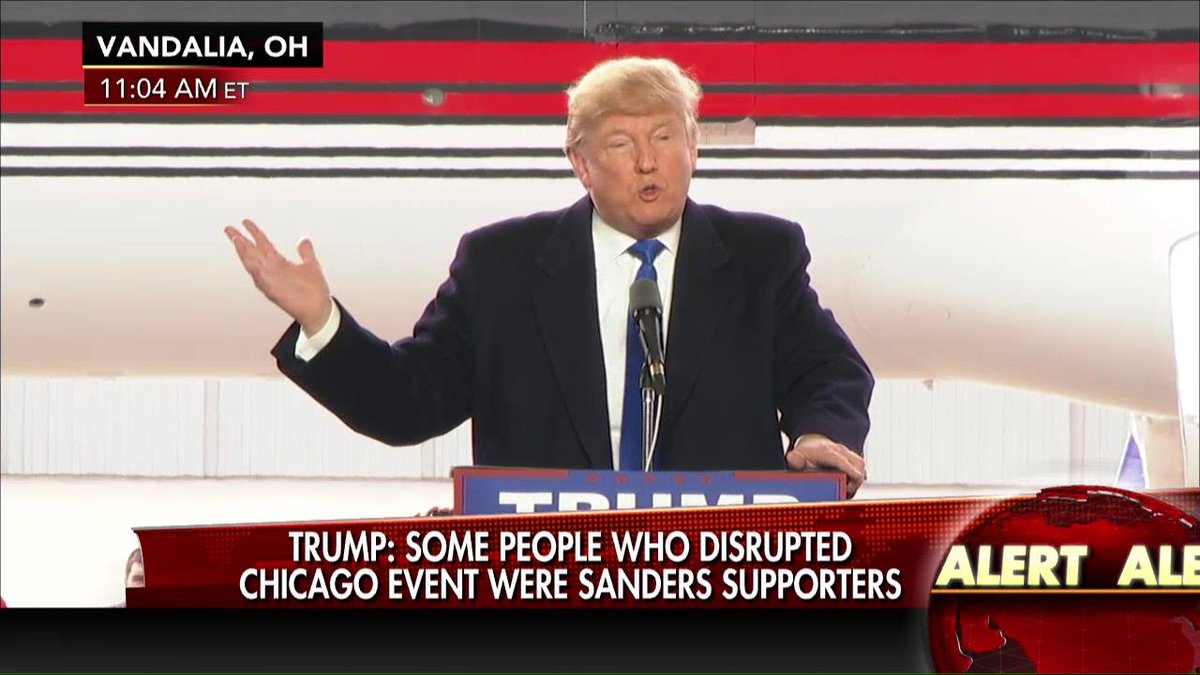 FoxNews's tweet photo. .@realDonaldTrump: "Our president has divided this country so badly... I call him the Great Divider." https://t.co/fx7GruhPYG