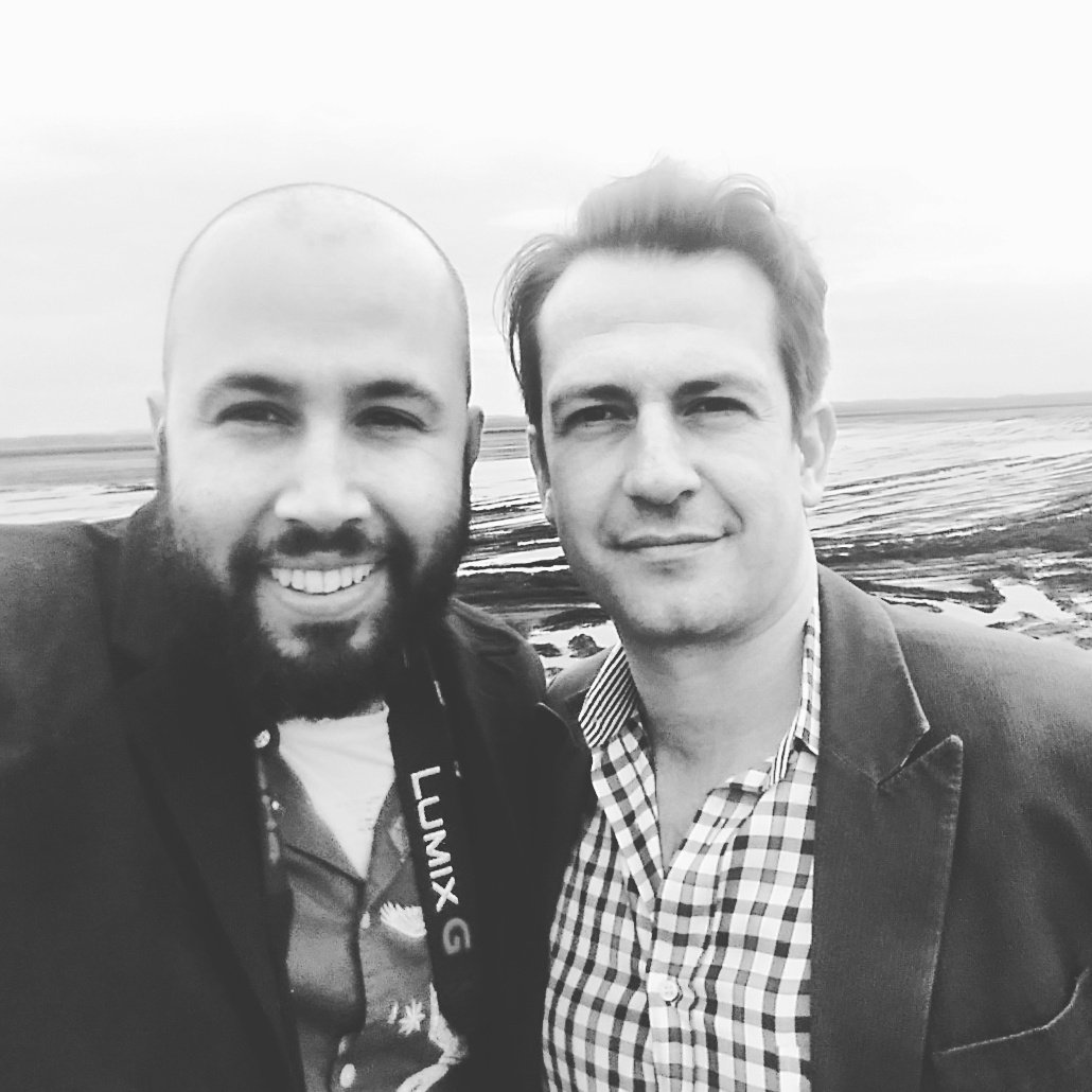 footprintmove's tweet photo. CEO Kyle Loney &amp; Marketing Dir. Cliff Skelliter @cliftonitus at #smithsgarden  Watching our tech at work #cleanwater https://t.co/8F7Ew8L47M