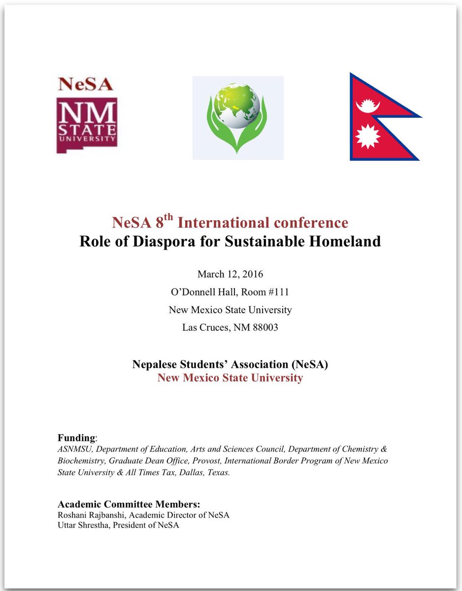 rajankoi's tweet photo. #8thnesaconf opening ceremony going on @NMSUNews @rishichemist @uttar_shesh @meVeekay @Dr_Basyal @drsonyok https://t.co/KkXU9XBY3I