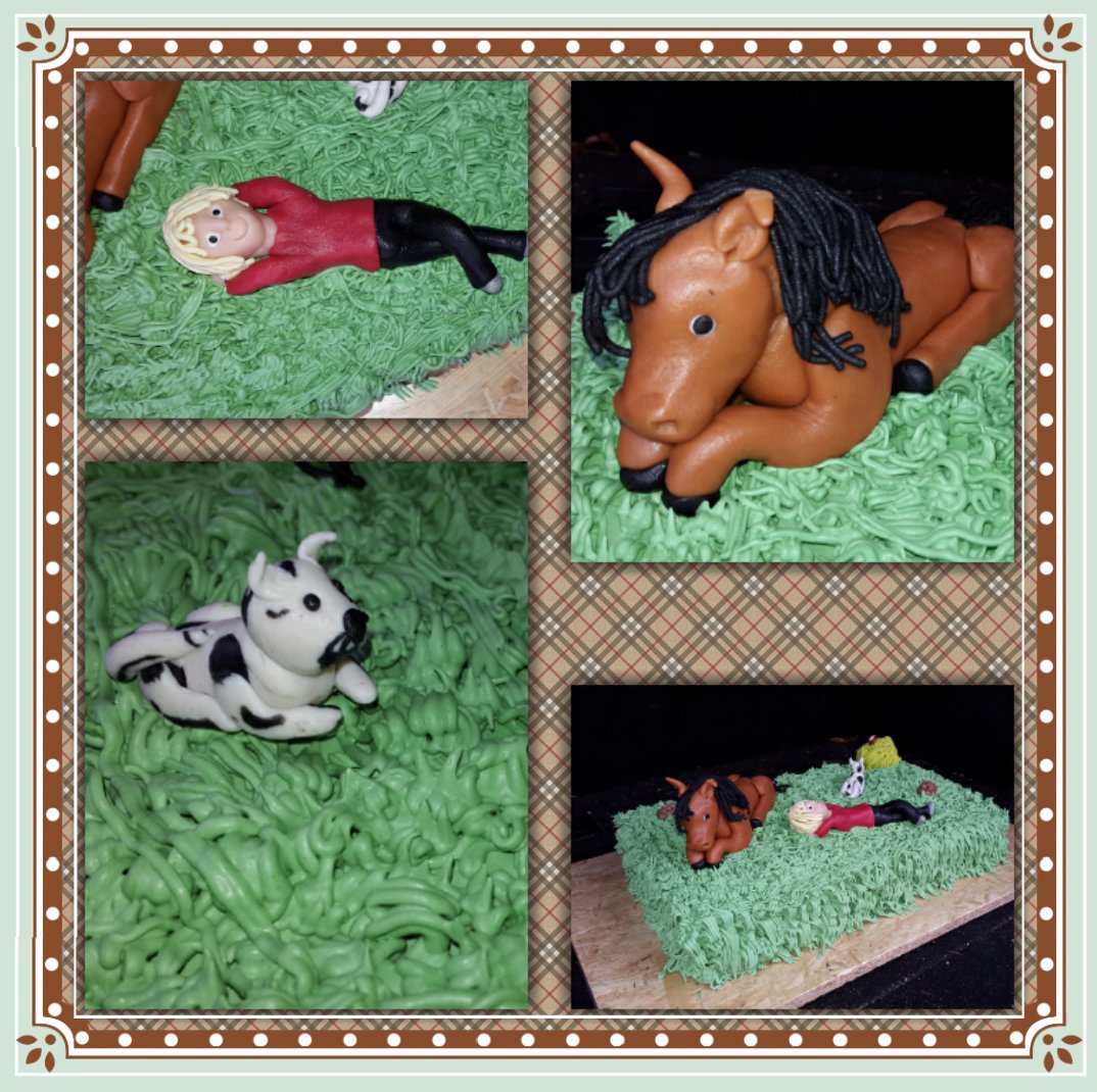 resmark88's tweet image. Häst tårta till min guddotter Elin 🐎 💖 

#cake #cakes #tårta #tårtor #takemetocakeheaven #horse