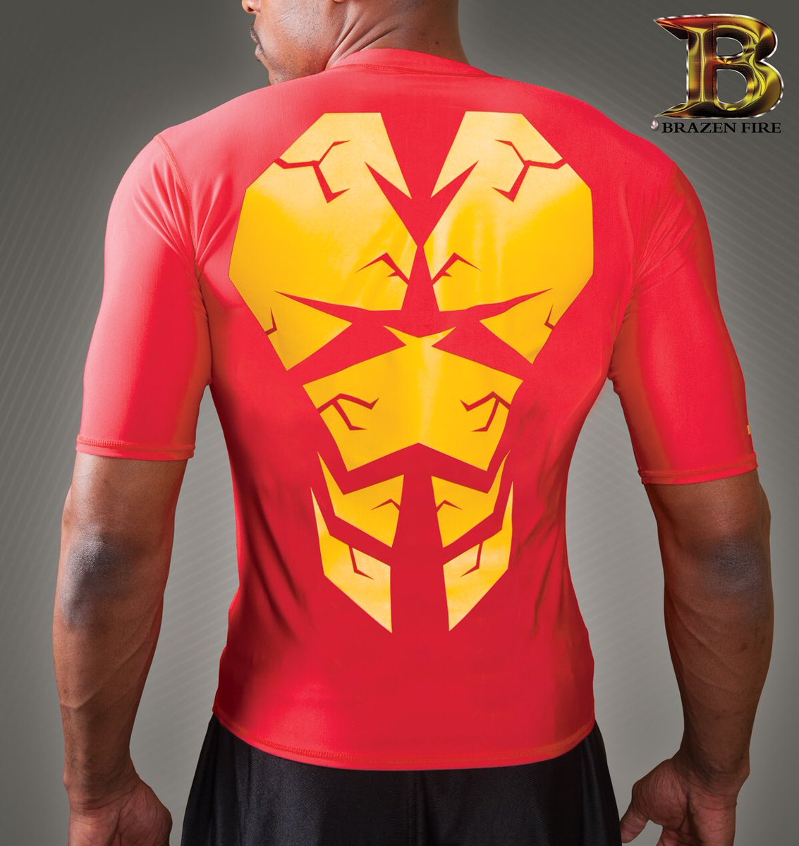 BrazenFire's tweet image. Brazen Fire's Chisel design Half Sleeve Compression Shirt..... #BestKeptSecret 🔥
