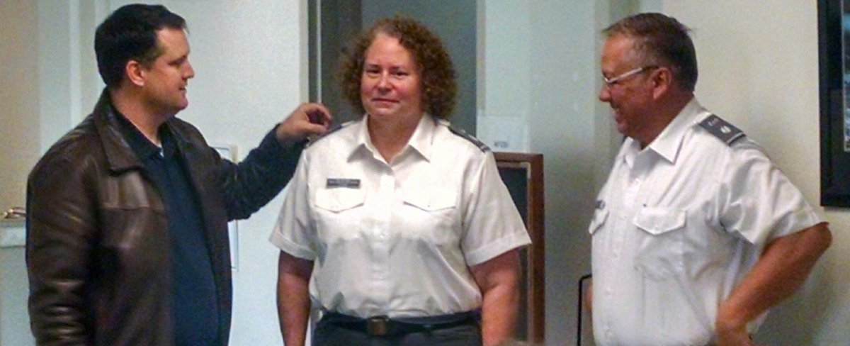 cap_alwing's tweet photo. Major Jeanne Stone was promoted to Lt. Col. at today's Alabama Wing Staff Meeting. #civilairpatrol https://t.co/zH0KR1SK3X
