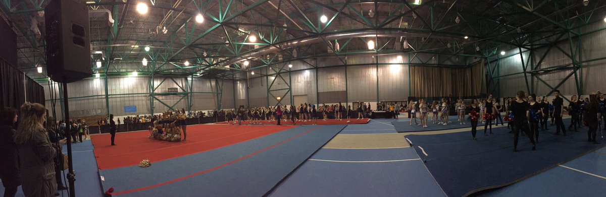 UofRCheer's tweet photo. View from backstage at #URCC16 https://t.co/IgSFVHGWoG