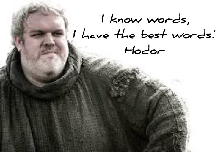 bar_geddes's tweet image. #bargeddes #iknowwords #got @KristianNairn @GameOfThrones