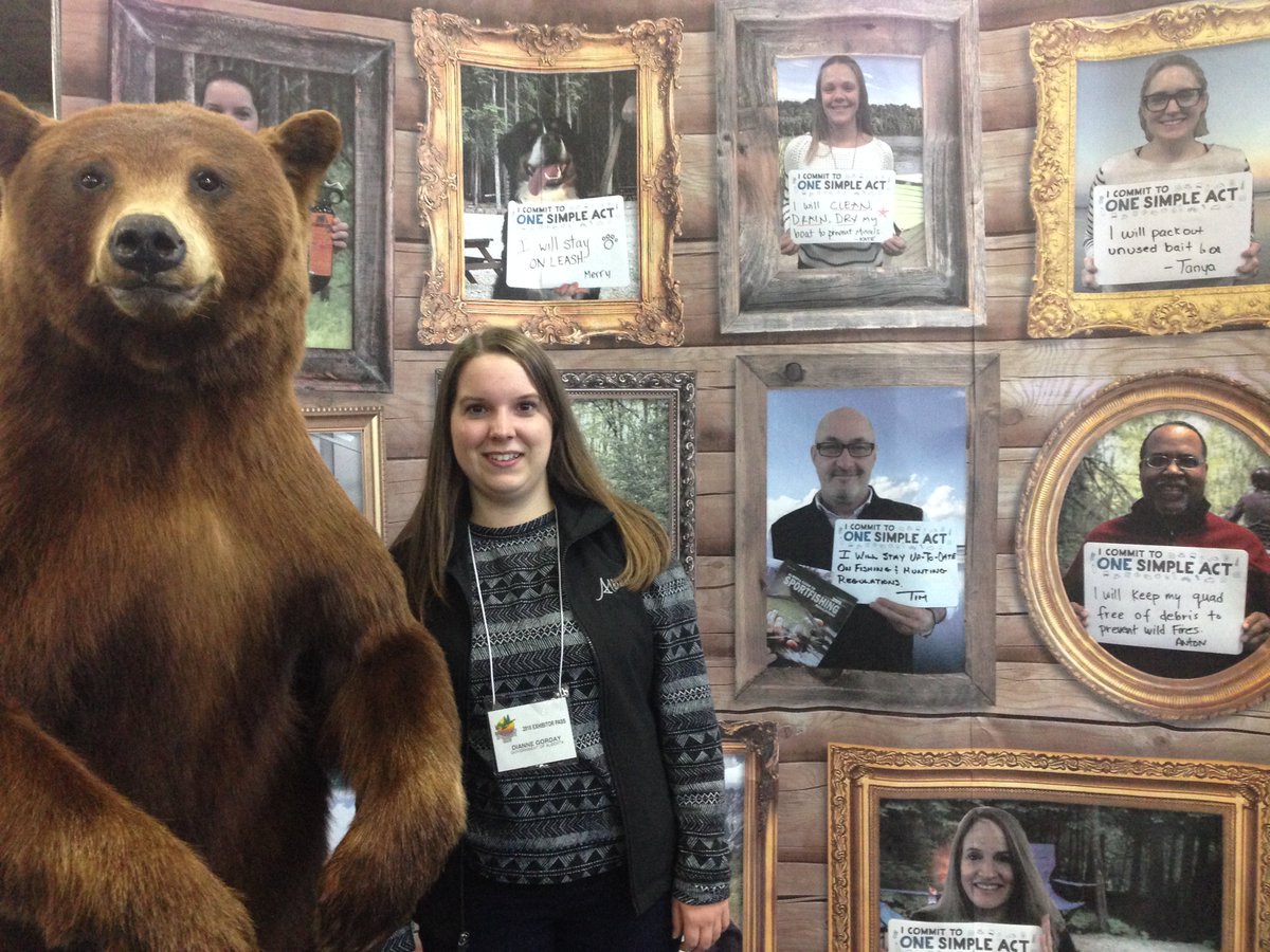 AB_Enviro's tweet photo. RT! Curious at how big a full-sized black bear is? Come visit us at the #EBSS16 and see for yourself! #abenv https://t.co/WwS6PvTW6X