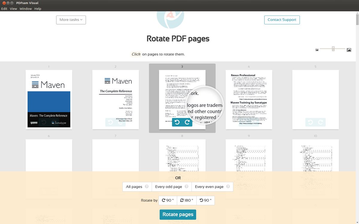 PDFsamOSS's tweet image. Things move on the #PDFsam visual front