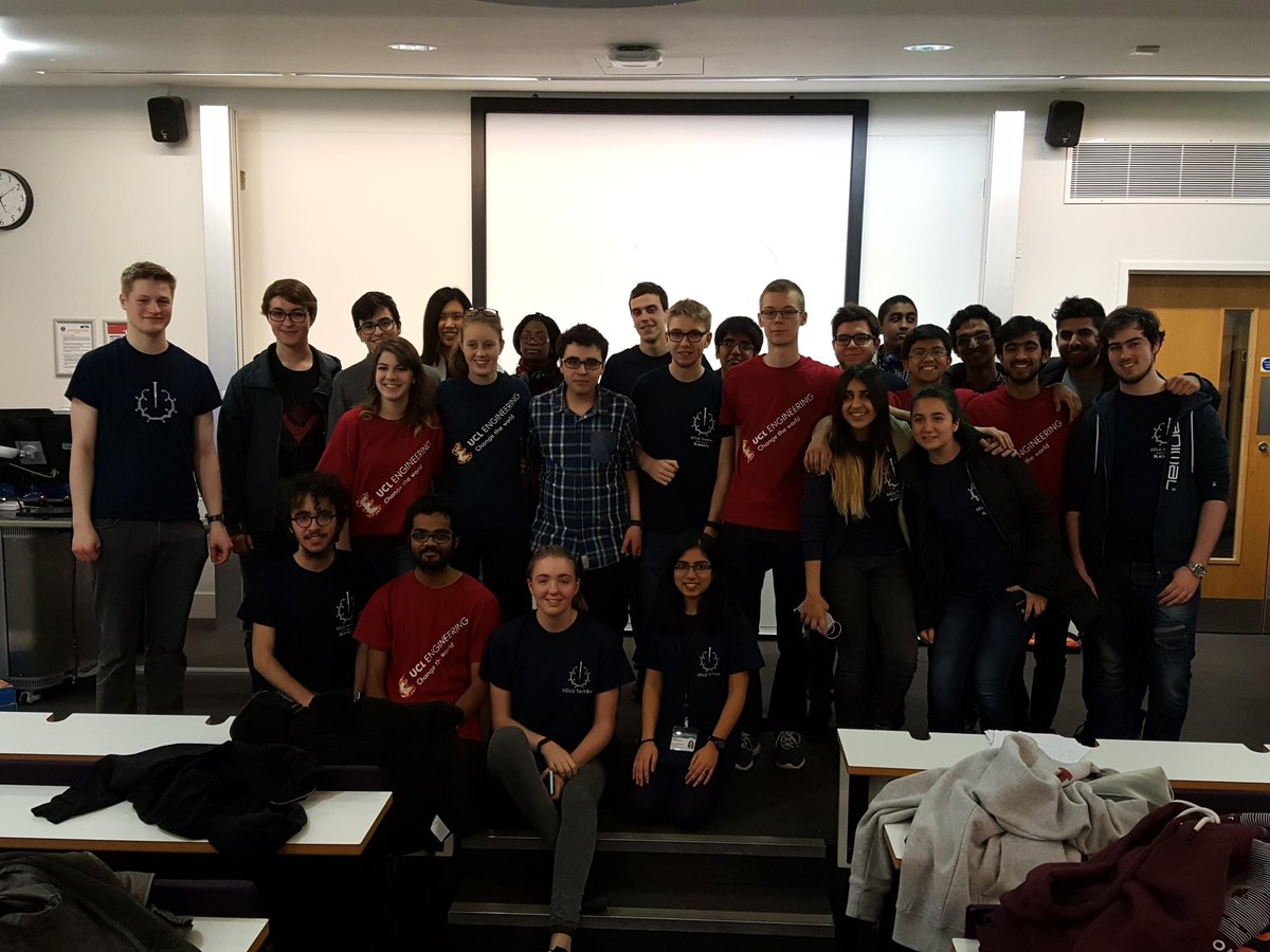 UCLTechSoc's tweet image. Thank you to our amazing volunteers! #HackStart #myuclyear