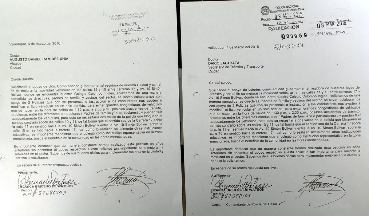 ColomboInglesVp's tweet photo. Solicitud para mejorar movilidad Calles 11 y 10 entre Cra.17 y Av.Simón Bolívar al rededor del Colegio. @ValIedupar_ https://t.co/8fKVr2MehY