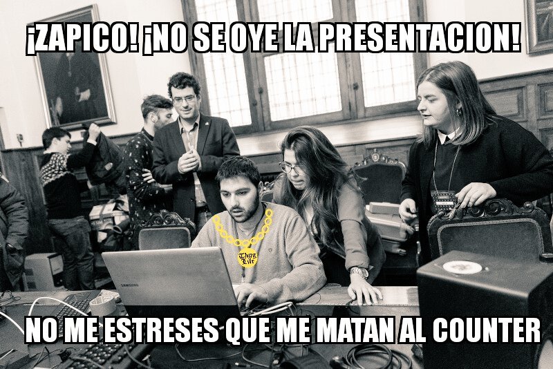 FonsoCN's tweet photo. Para despedir esta entretenidísima tarde... un #memetroll 😁 Gran trabajo equipo @tedxoviedouni y ponentes #gracias https://t.co/dxYahDXqZu