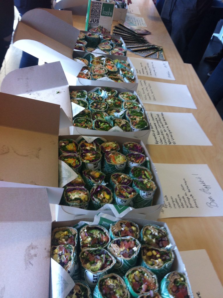 MTLstartup101's tweet photo. Lunch time! #swmtl #swhecmtl #swsharingeco https://t.co/8kUhtUpYqt
