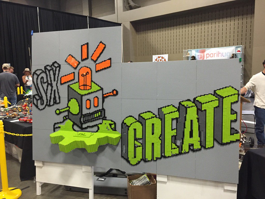 marc1919's tweet image. Cool LEGO build for #SXCreate.
