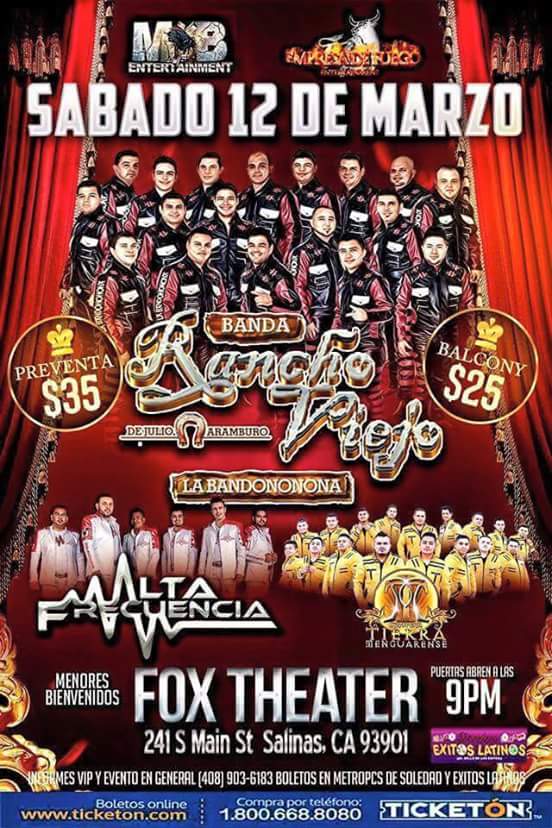 CABRONASD_BRV's tweet photo. Sábado y es dia donde retumba la #Bandononona @B_RanchoViejo en salinas california #LaBandonononaEnMiRancho https://t.co/SLcaoKxYQ7
