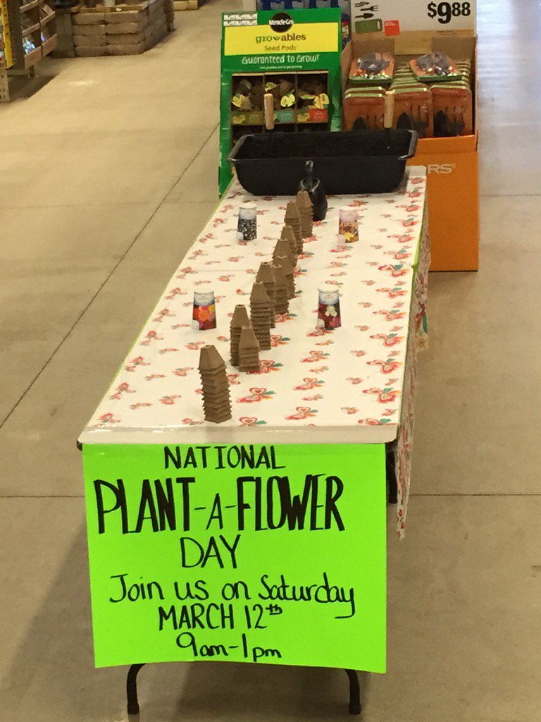 lahuber1's tweet photo. National Plant A Flower Day in Grand Rapids, MN https://t.co/CaRcdd8Bi2