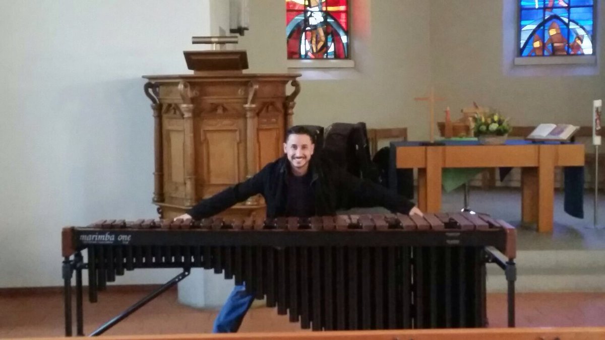 ConradoMoya's tweet photo. Getting ready for tonight's #marimba solo #recital!
#Matzingen #Zurich #Switzerland #Schweiz https://t.co/Pq3SoOF8Ga