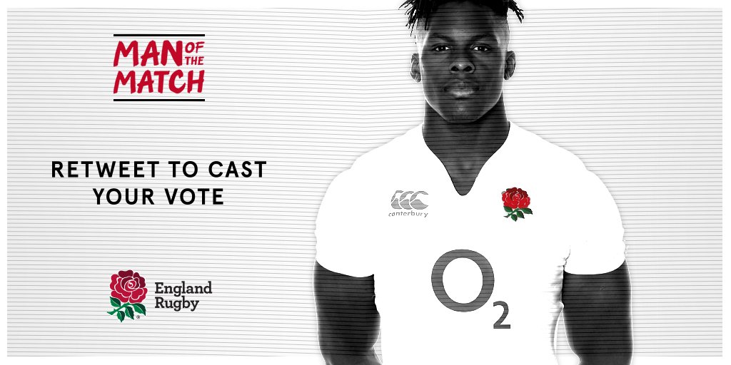 RT to vote for Maro Itoje as your Man of the Match: