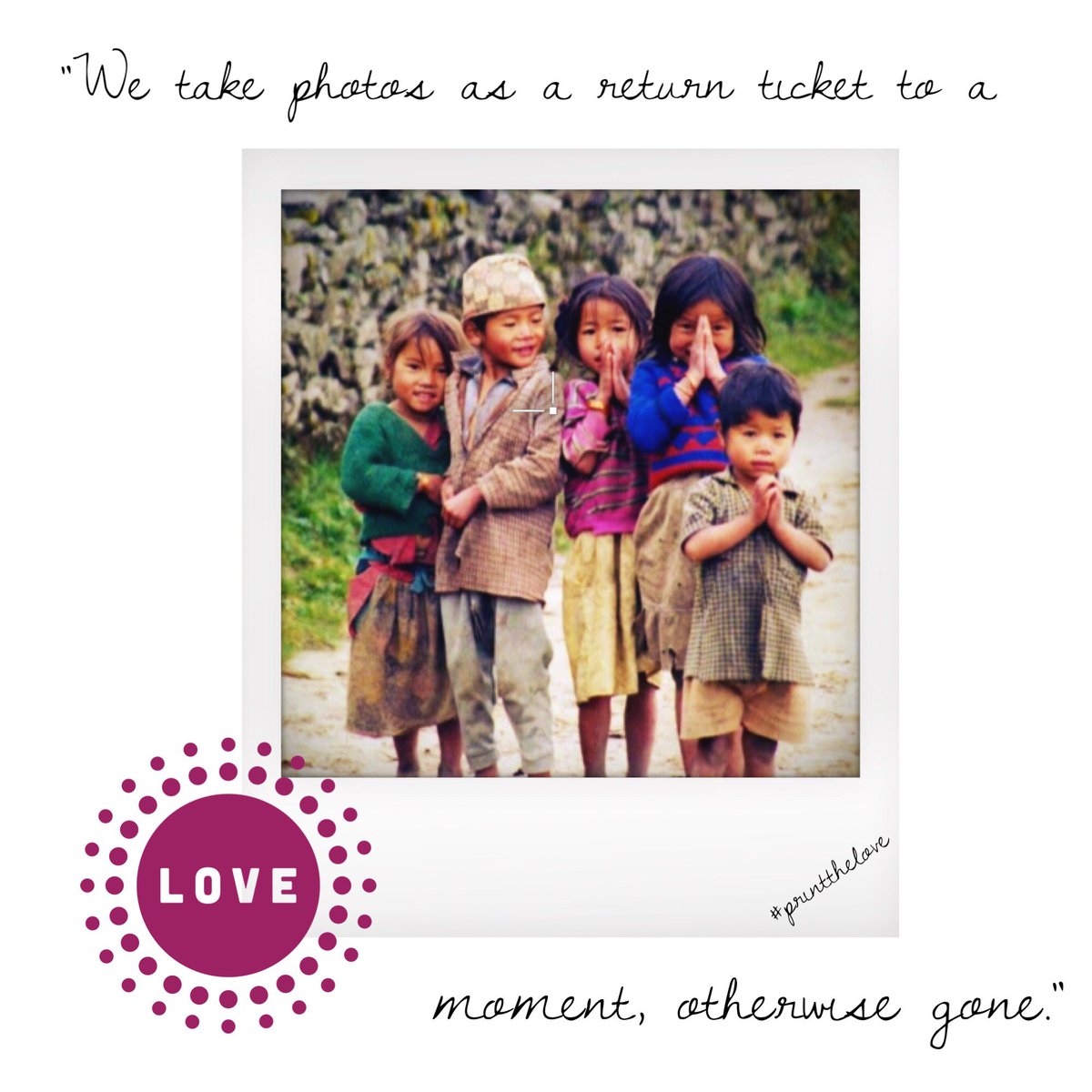 printthelove's tweet photo. Nepal 2016! Want to join us? Contact us for info! #polaroid #makingadifference #volunteerabroad #traveltheworld https://t.co/ribH8V2B23
