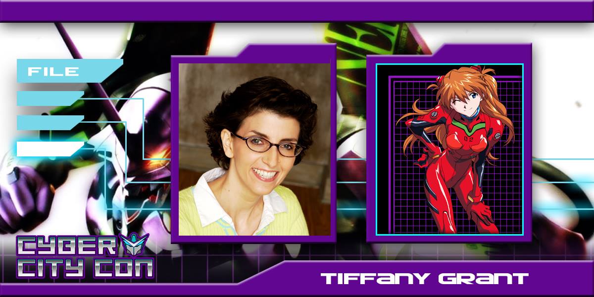 CyberCityCon's tweet photo. We're excited to introduce Tiffany Grant as our latest announcement for #cybercitycon (Asuka from Evangelion) https://t.co/LoyTbRysP3