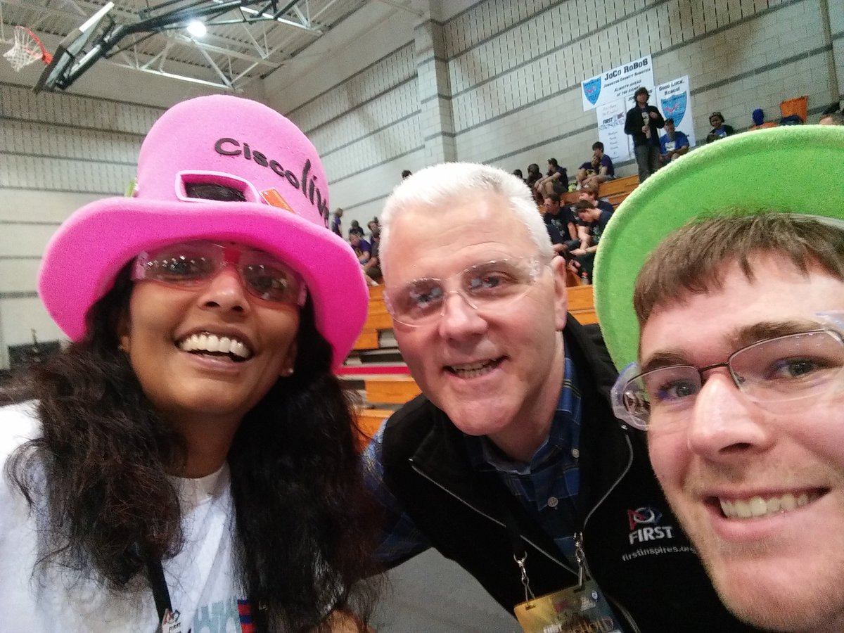 NC FRC Qualifier. With FIRST president Don Bossi and Sam Hertica. #FRC #FIRST_OFFICIAL_