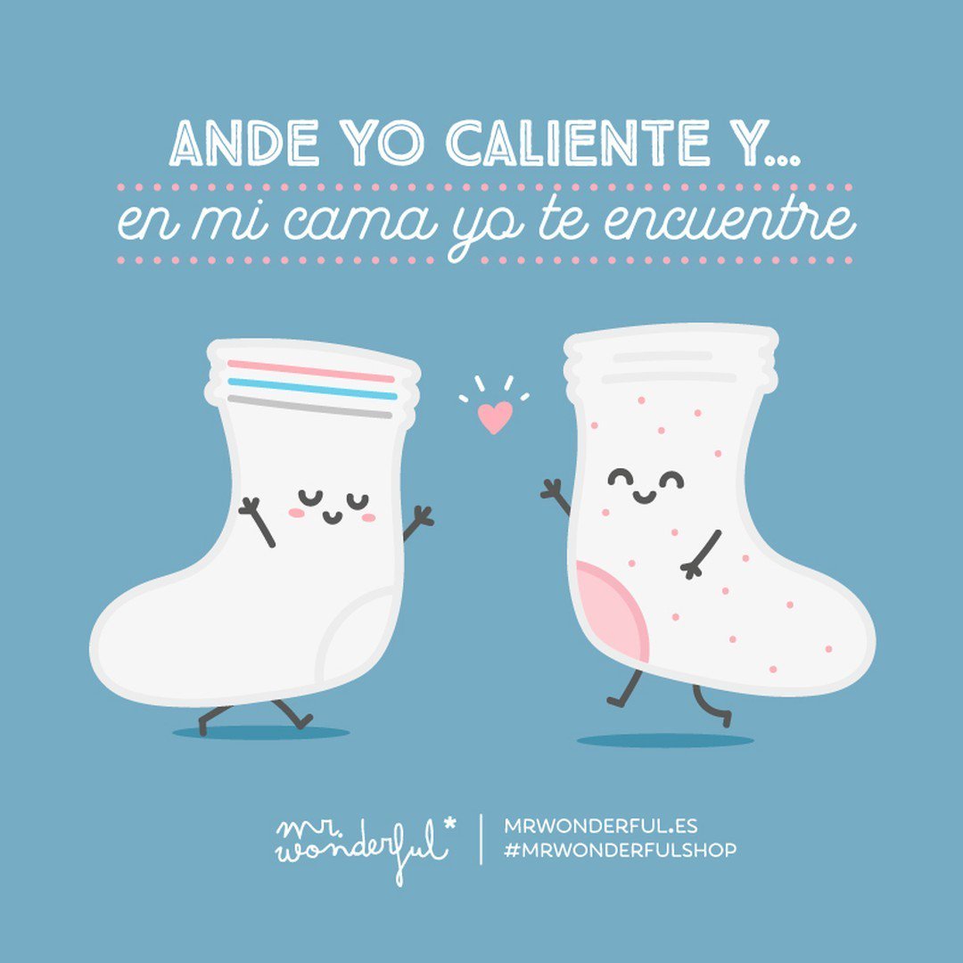 Ay como te pille esta noche… #mrwonderfulshop #FelizSábado