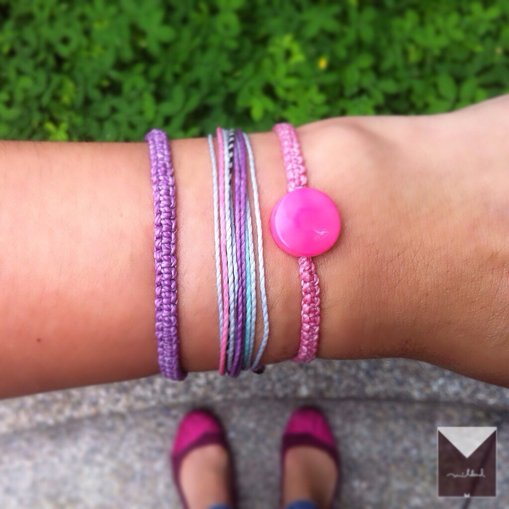 MildredMenendez's tweet photo. 💕
#Pink makes me happy when I'm #blue

#love #colors #bracciali #accessories #handmade #hipster #nature #bracelets https://t.co/DLAYOfp8QA