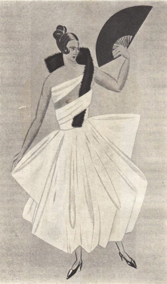 GRAD_London's tweet photo. Accurate observer of fashion: A Soviet #RobedeStyle in 1923 and Eisenstein's 1922 design for #HeartbreakHouse https://t.co/SwM2DowlsM