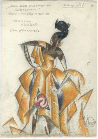 GRAD_London's tweet photo. Accurate observer of fashion: A Soviet #RobedeStyle in 1923 and Eisenstein's 1922 design for #HeartbreakHouse https://t.co/SwM2DowlsM