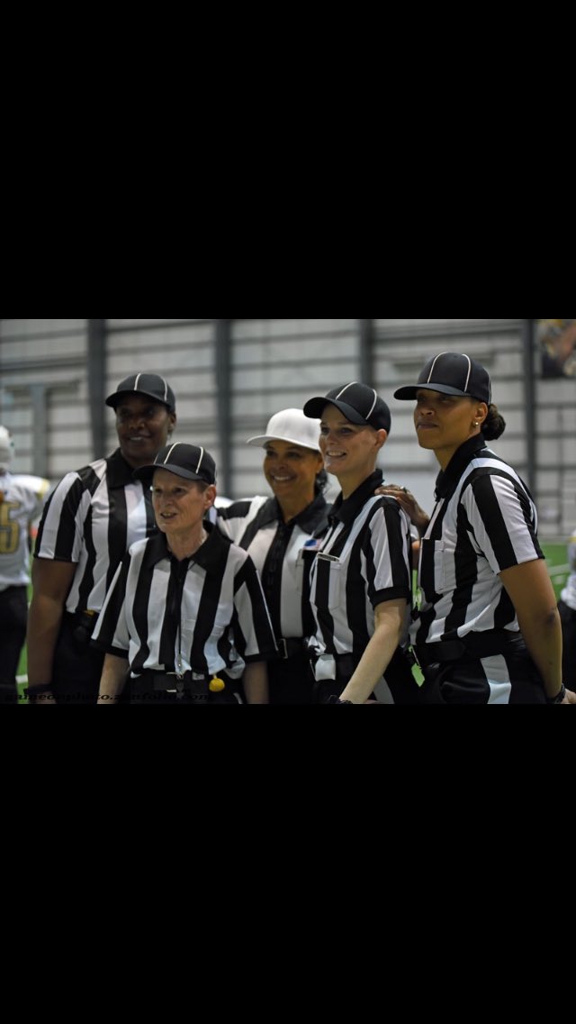 NWFOA1's tweet photo. The National Women's Football Officials Association (NWFOA) at the #WWFG3 2016 https://t.co/04HSzQZql7
