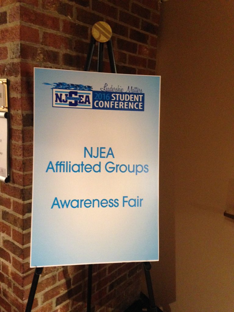 NJEAPreservice's tweet photo. Various organizations are present at our first ever #Awareness Fair! #LeadershipMatters #NJSEA 2016 Conference https://t.co/js3qNHMer7