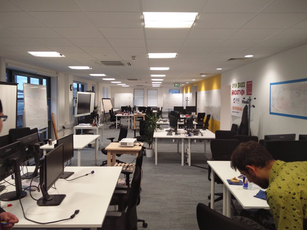 cfhack's tweet photo. We're done for the day but we'll be back nice and early tomorrow morning! #cfhack https://t.co/mp3DE9oR6N