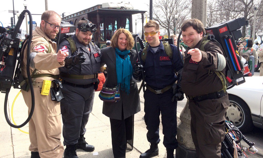 bawolfy's tweet image. Who ya gonna call? #palliativecare #hpm16 #StPatricksDay