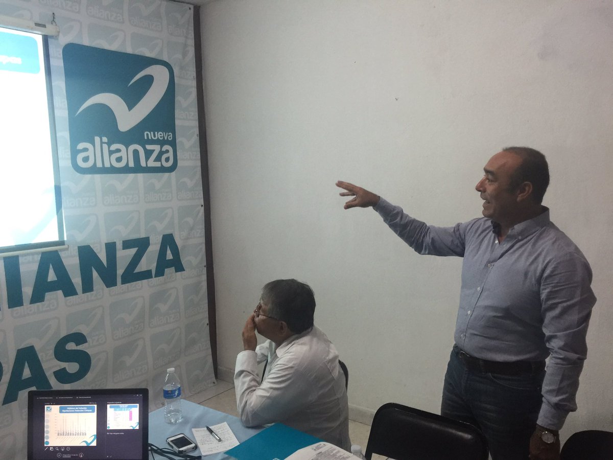 mauarzamendi's tweet photo. Segundo día de actividades con la dirigencia y autoridades de @NA_Chiapas #NuevaAlianza #Chiapas https://t.co/v9T8JwKIdb