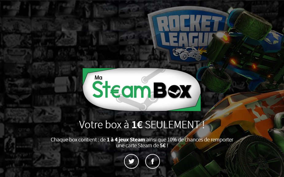 TechAddictFr's tweet photo. ✅ Ma Steambox : 4 Jeux Steams à 1€ seulement et bien plus ! https://t.co/1KIGIQzXjo #bonplan #steam #gamer #jeu https://t.co/E1lpyFxvfz