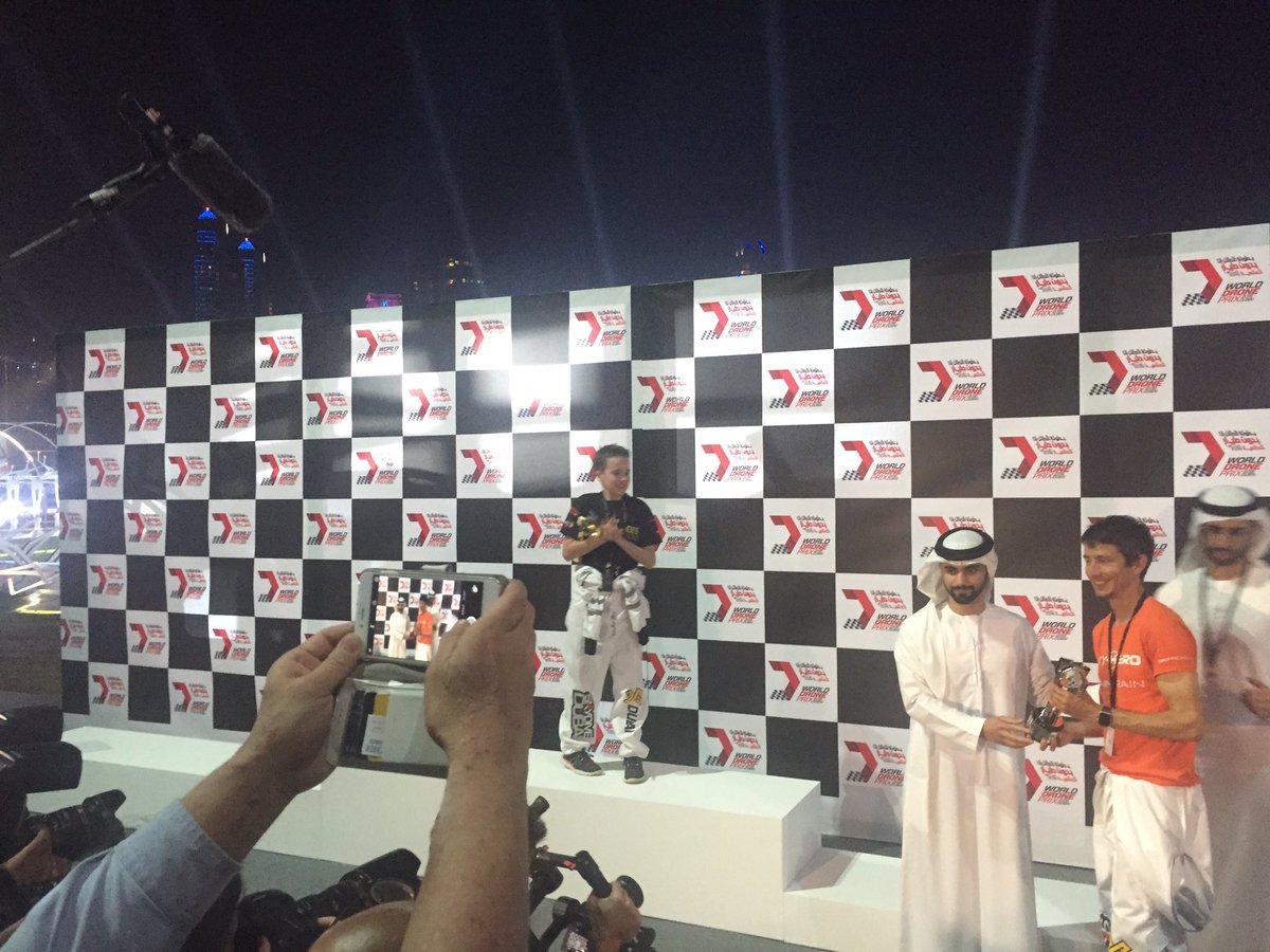 UrbanDrones's tweet photo. #banniuk winner of the first World Drone Grand Prix #wdgp #drones #dubai https://t.co/bR9RfFivkW